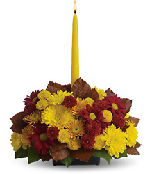 Harvest Happiness Centerpiece from Visser's Florist and Greenhouses in Anaheim, CA